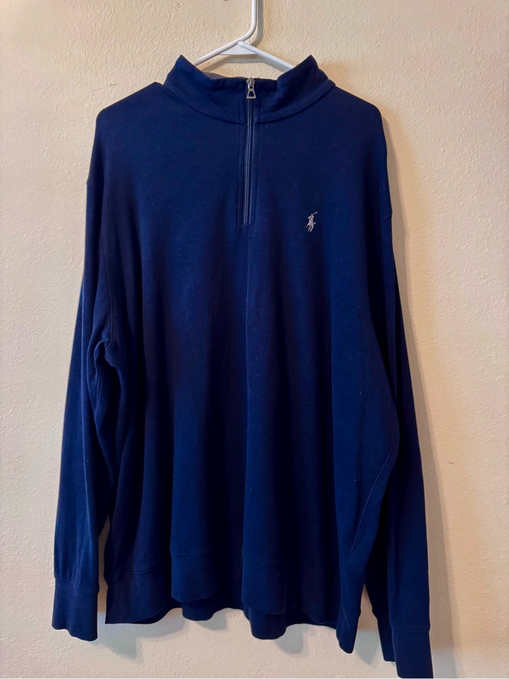 Polo by Ralph Lauren Navy Half-Zip Pullover - Picture 5 of 5